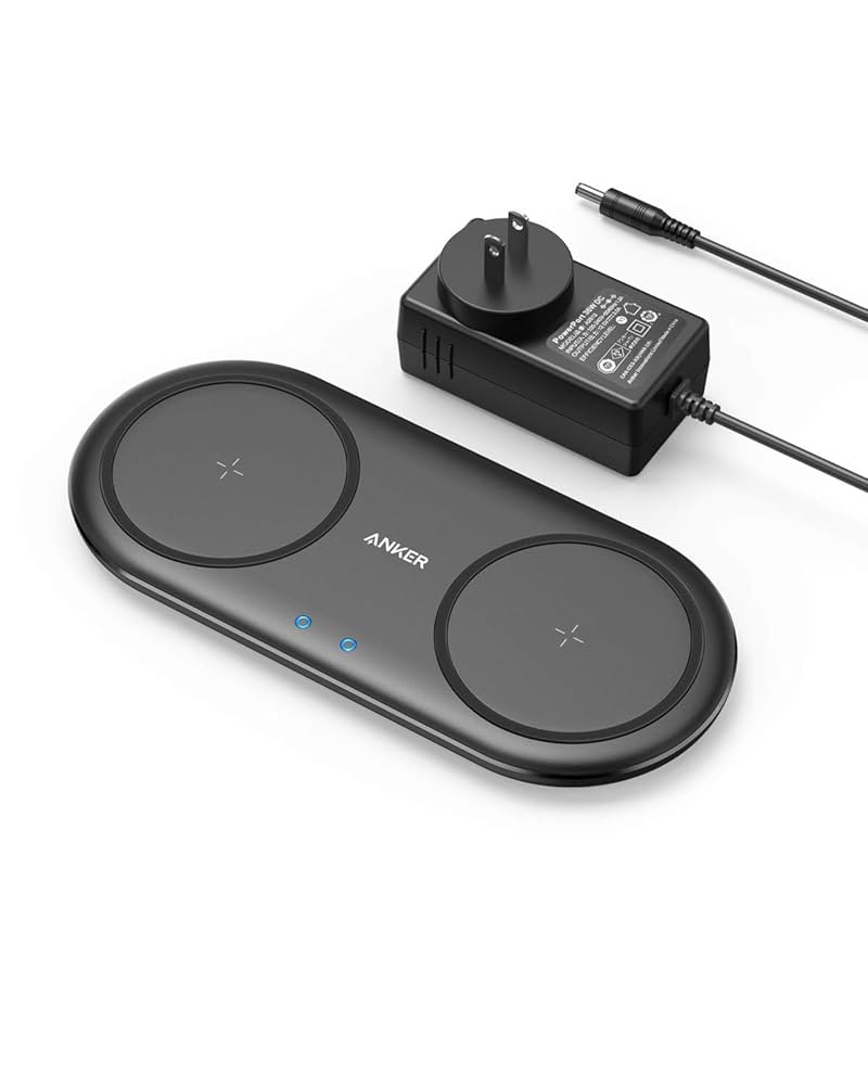 Amazon.co.jp: Anker PowerWave 10 Dual Pad ワイヤレス充電器